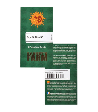 Семена сорта Dos Si Dos 33 fem (Barney's Farm) — изображение 2